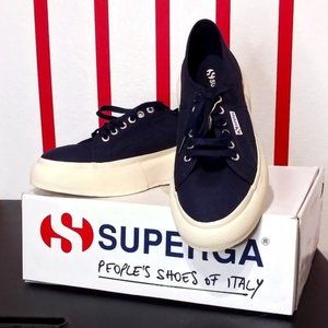 SUPERGA | Platform Canvas Sneakers